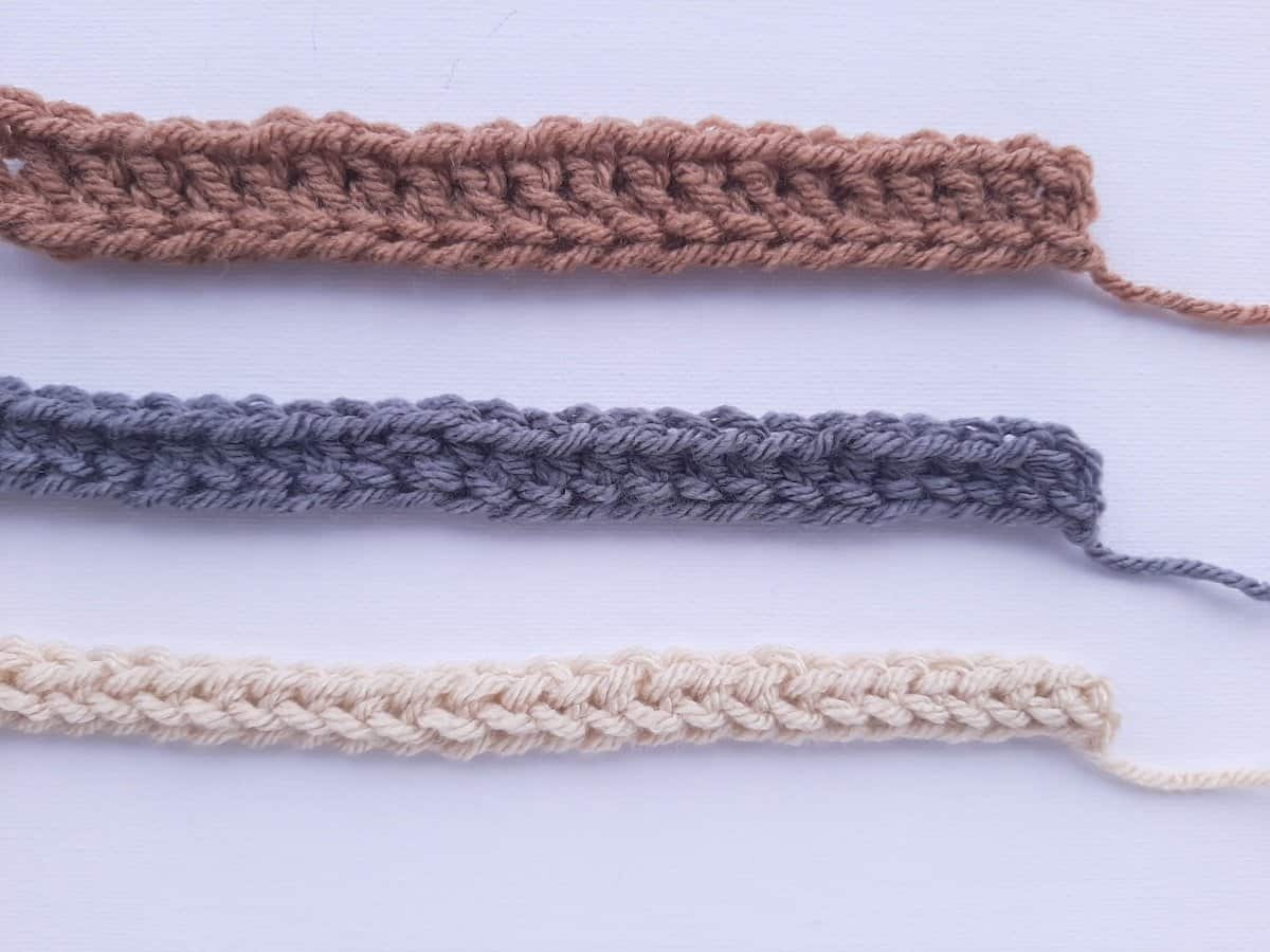 Chainless Foundation Crochet Stitches / Ned & Mimi