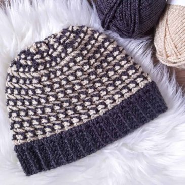 Trinity Stitch Crochet Hat / Ned & Mimi